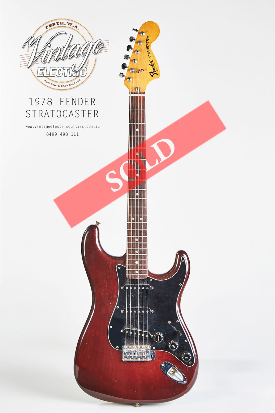1978 Fender Stratocaster Mocha SOLD