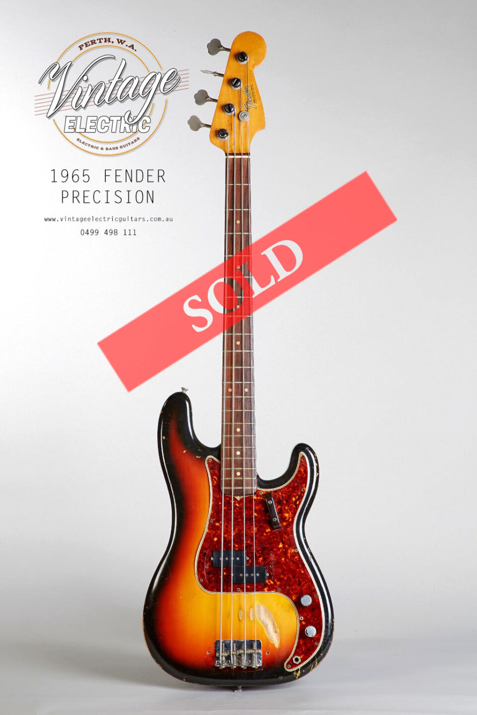 1965 Fender Precision Sunburst SOLD