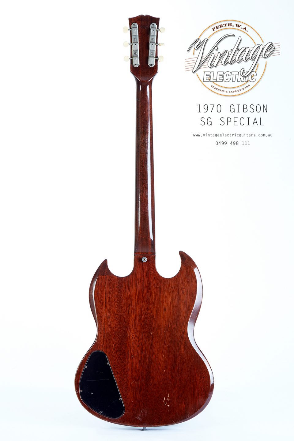 1970 Gibson SG Special Back of Body