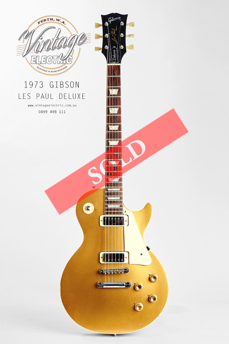 1973 Gibson Les Paul Deluxe 2 Goldtop LARGE SOLD