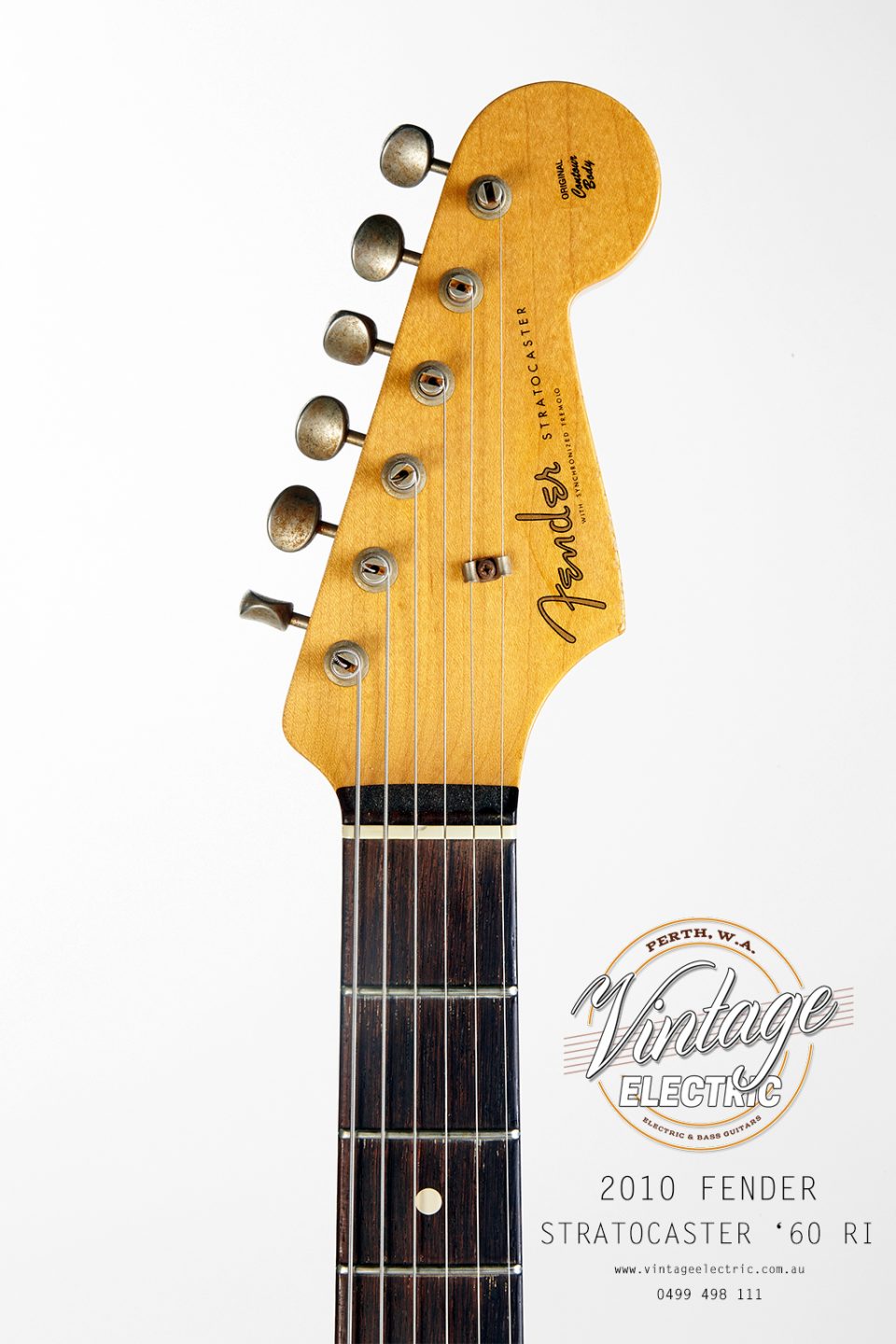 2010 Fender Stratocaster Headstock