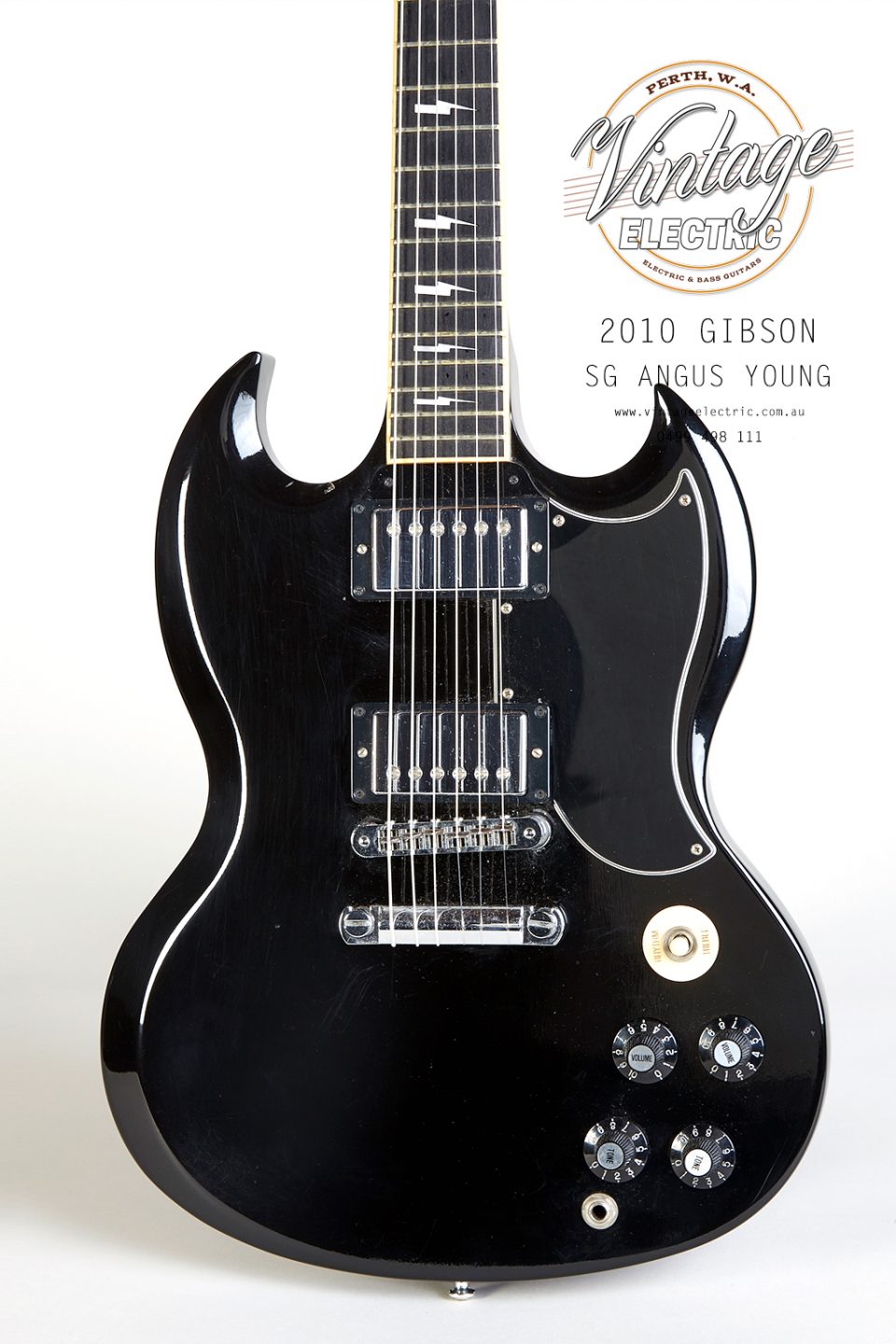 2010 Gibson SG Angus Thunderstruck Body