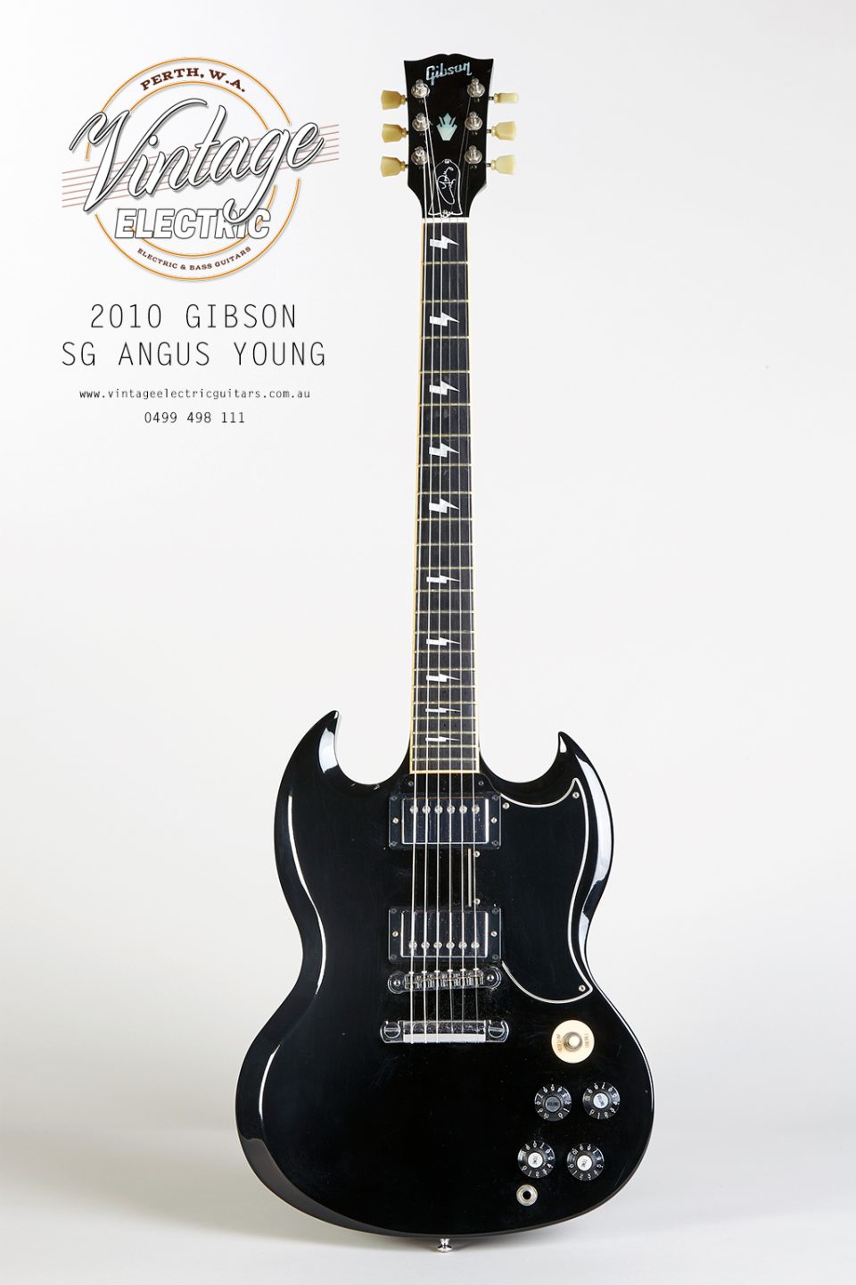 2010 Gibson SG Angus Young Guitar