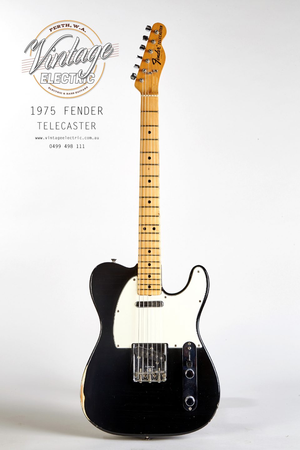 1975 Fender Telecaster Black