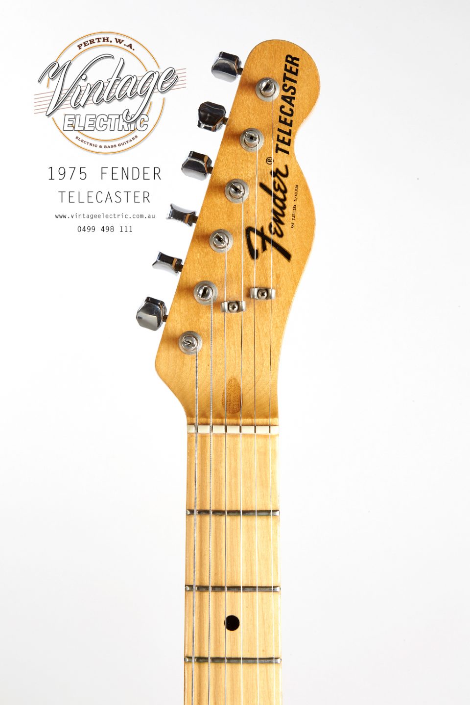 1975 Fender Telecaster Headstock