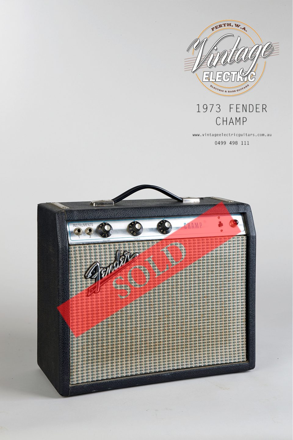 1973 Fender Champ Large SOLD