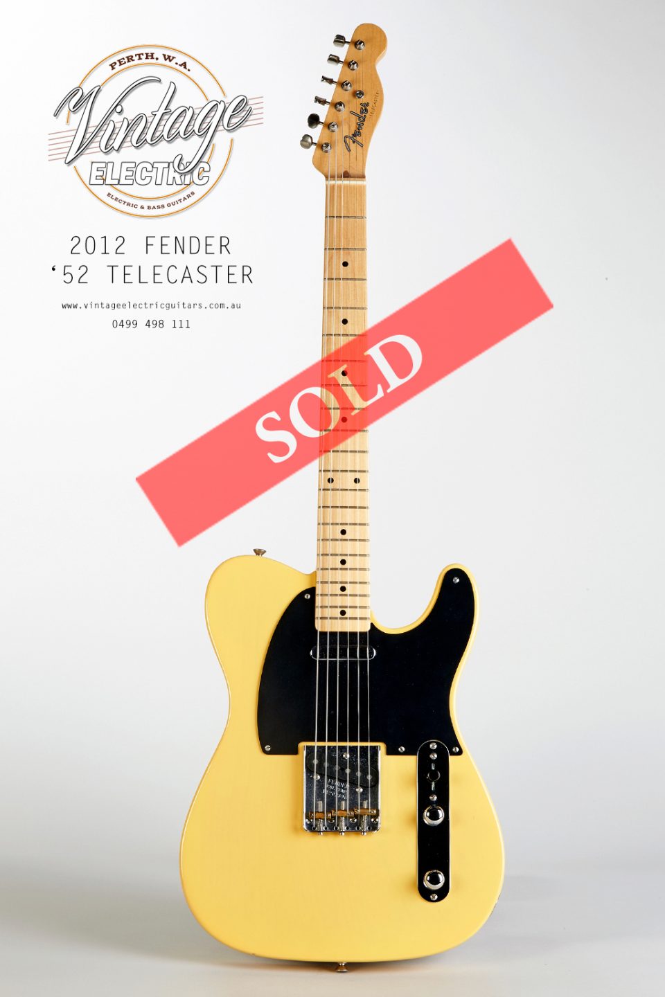 2012 Fender Telecaster 1952 Reissue