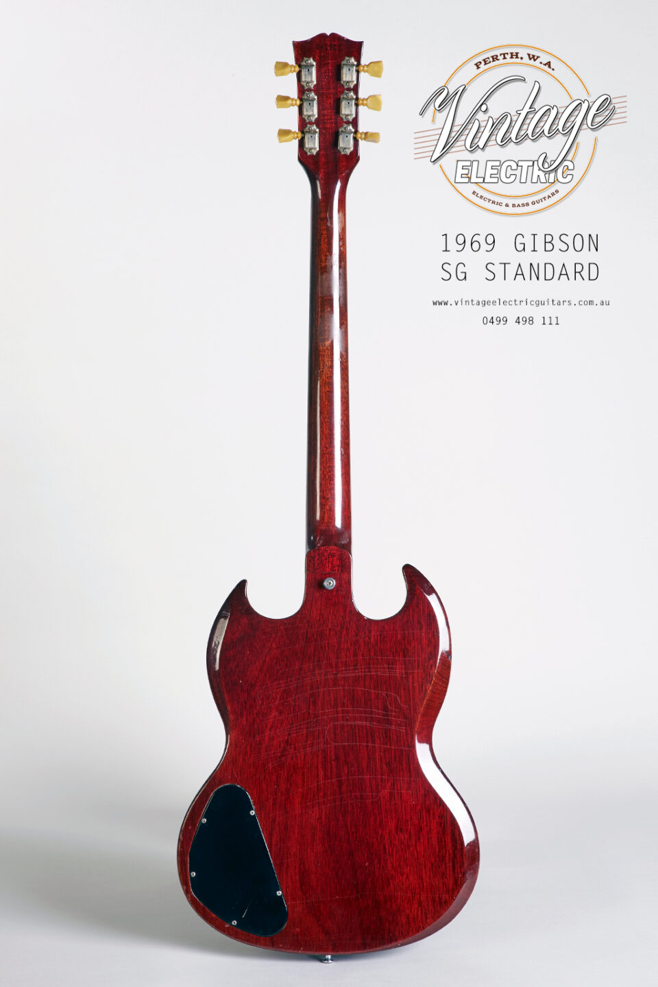 1969 Gibson SG Back of Body