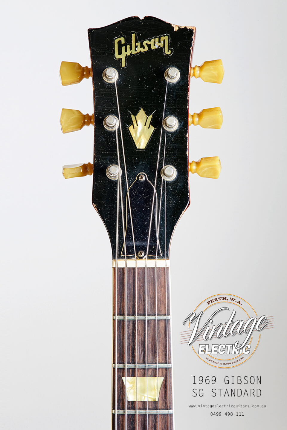 1969 Gibson SG Headstock