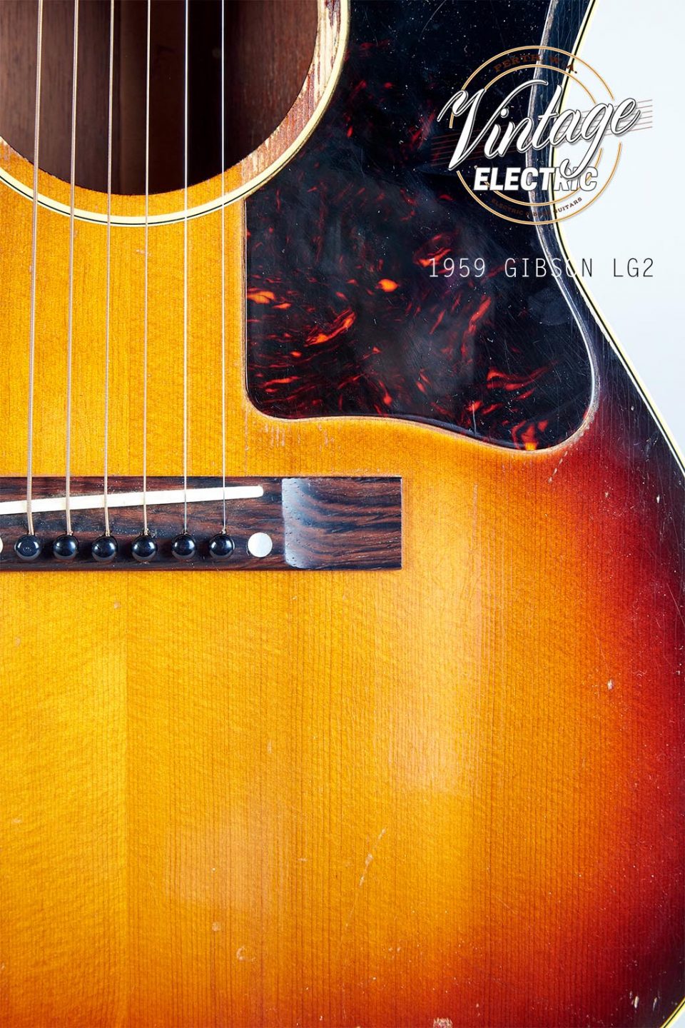 1959 USA Gibson LG2 Body Close Up