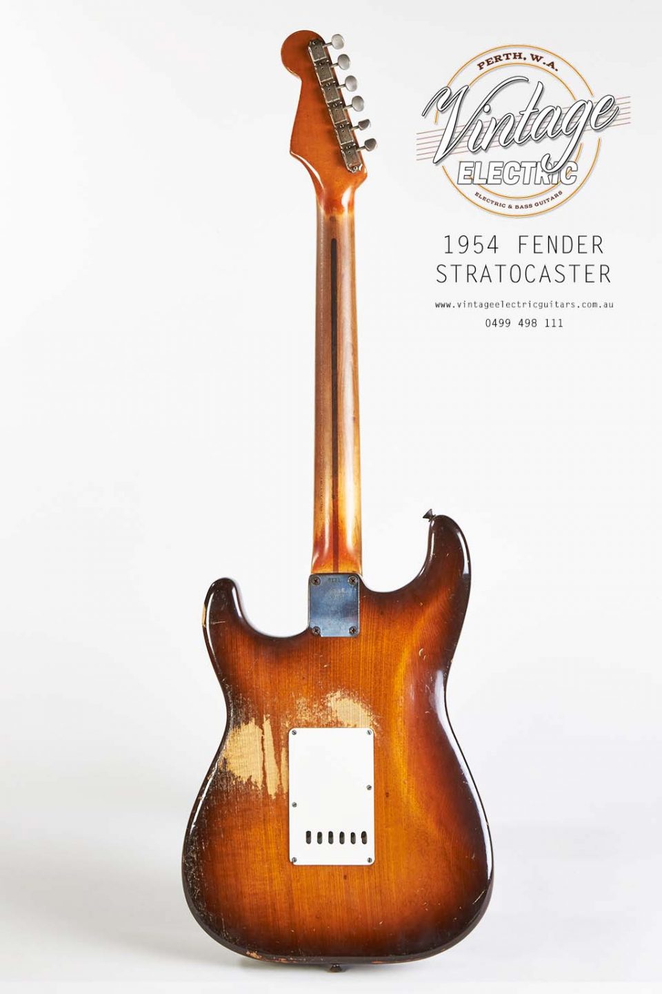 USA 1954 Fender Stratocaster Back