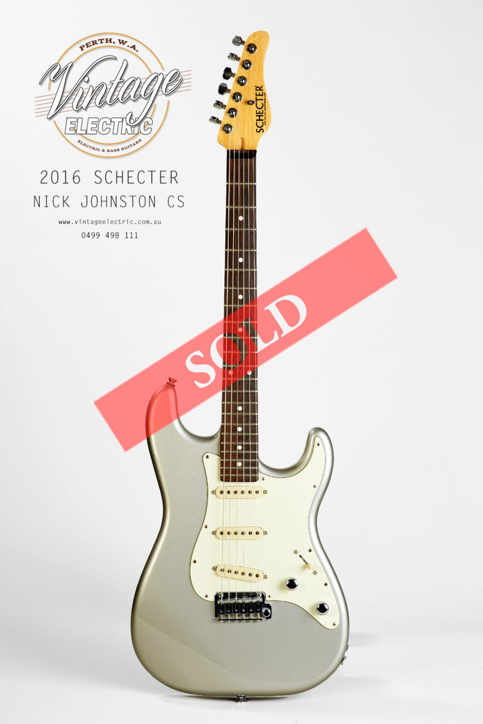 2016 Schecter CS LARGE SOLD