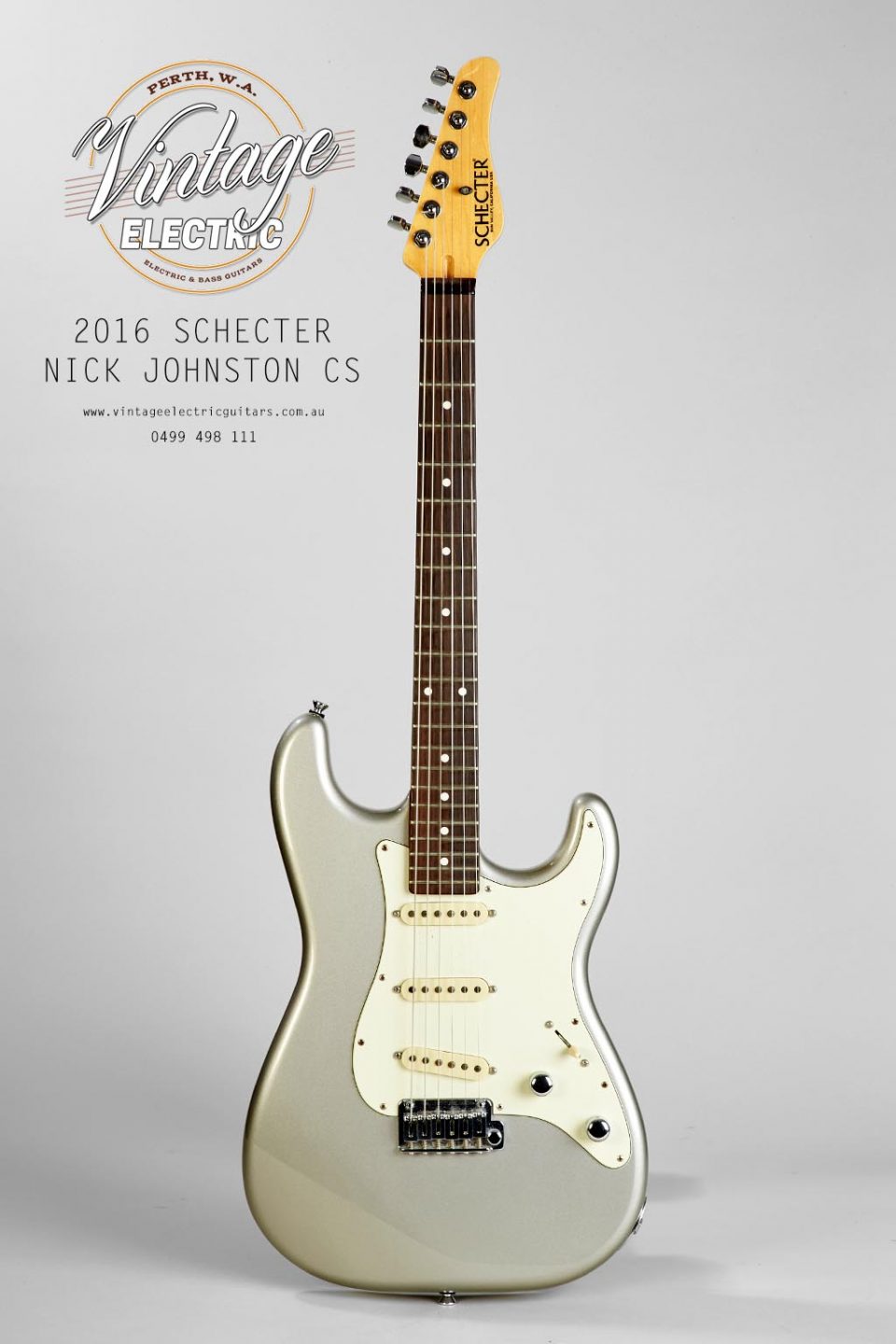 2016 Schecter Nick Johnston Signature Custom Shop Guitar
