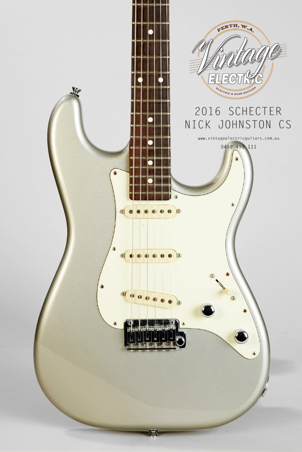 2016 Schecter Nick Johnston USA Custom Shop Body