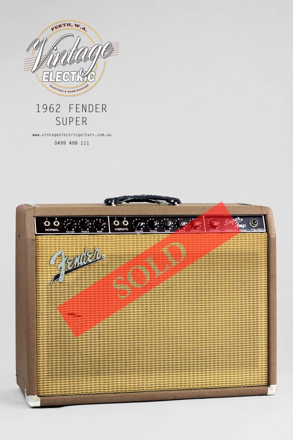 1962 Fender Super SOLD