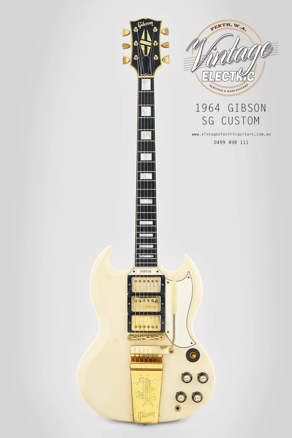 1964 Gibson SG Custom Polaris White