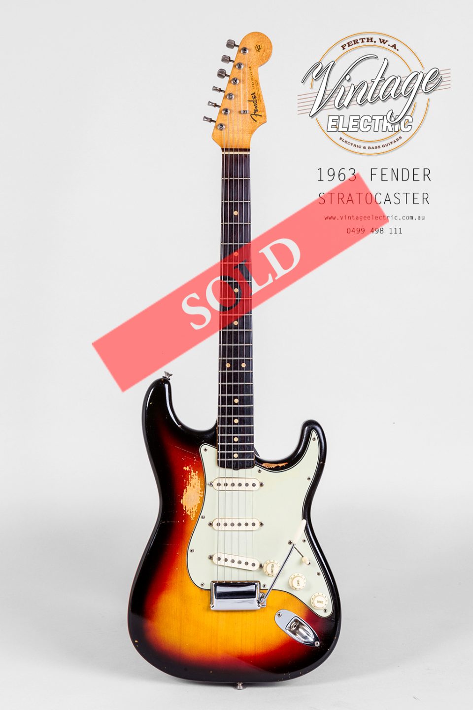 1963 Fender Stratocaster SOLD