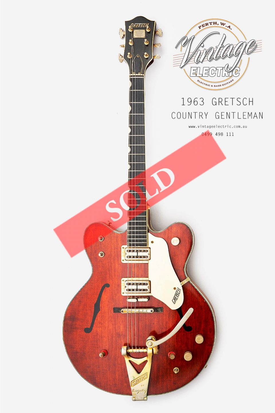 1963 Gretsch Country Gentleman LARGE SOLD