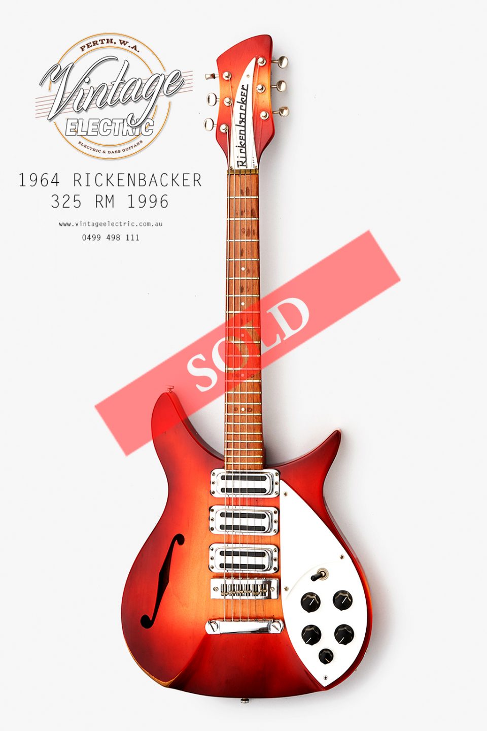 1964 Rickenbacker 325 Rose Morris 1996