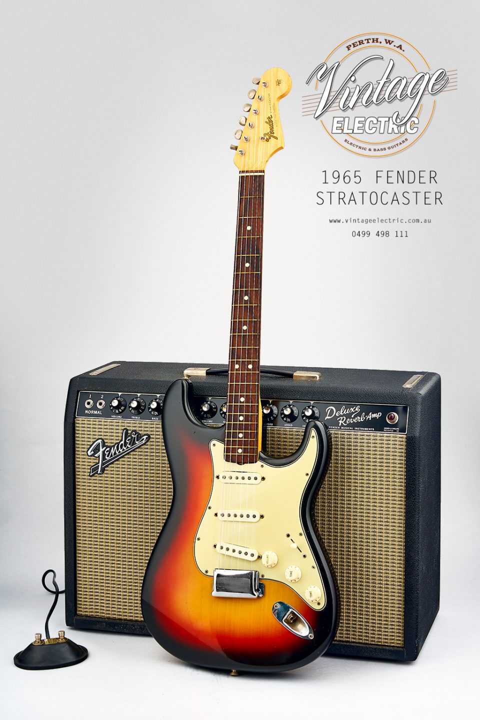1965 Fender Stratocaster USA Deluxe Reverb