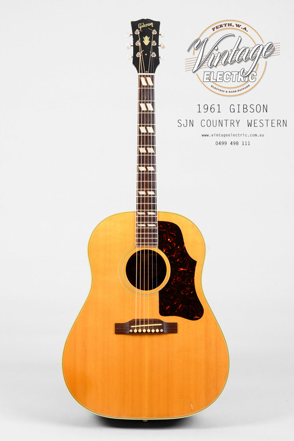 1961 Gibson SJN Country Western Guitar