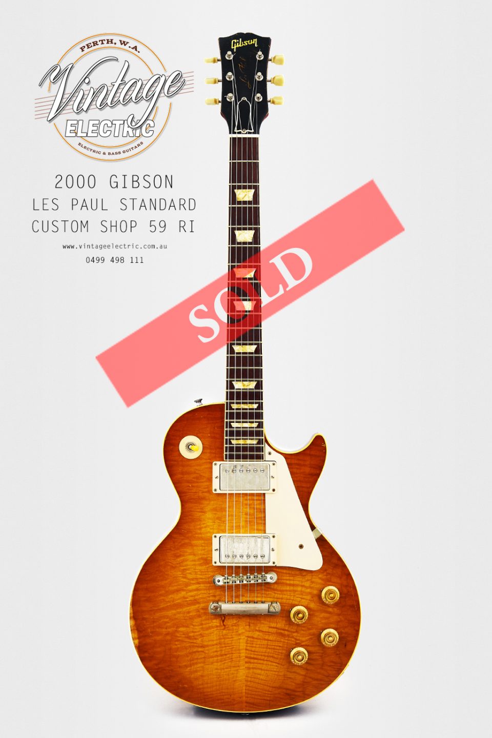 2000 Gibson Les Paul Custom Shop Historic1959 Reissue