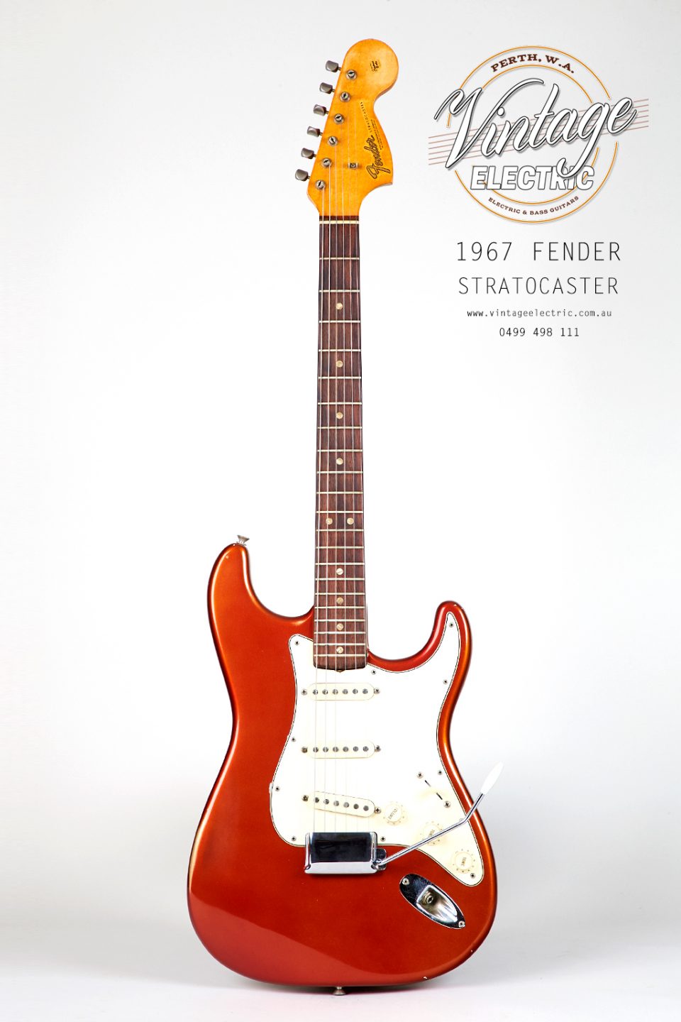 1967 Fender Stratocaster Candy Apple Red