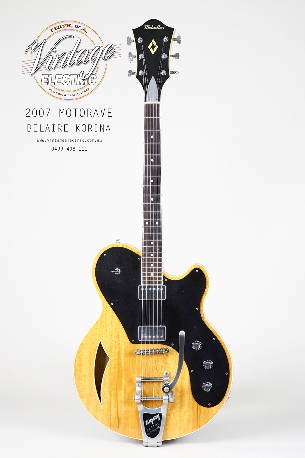 2007 MotorAve Belaire Guitar Vintage Electric