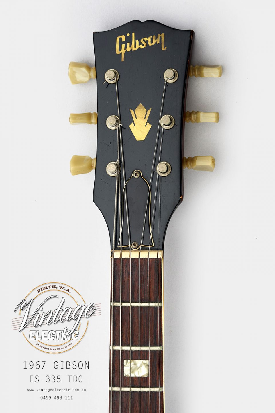 1967 Gibson ES-335 TDC Headstock