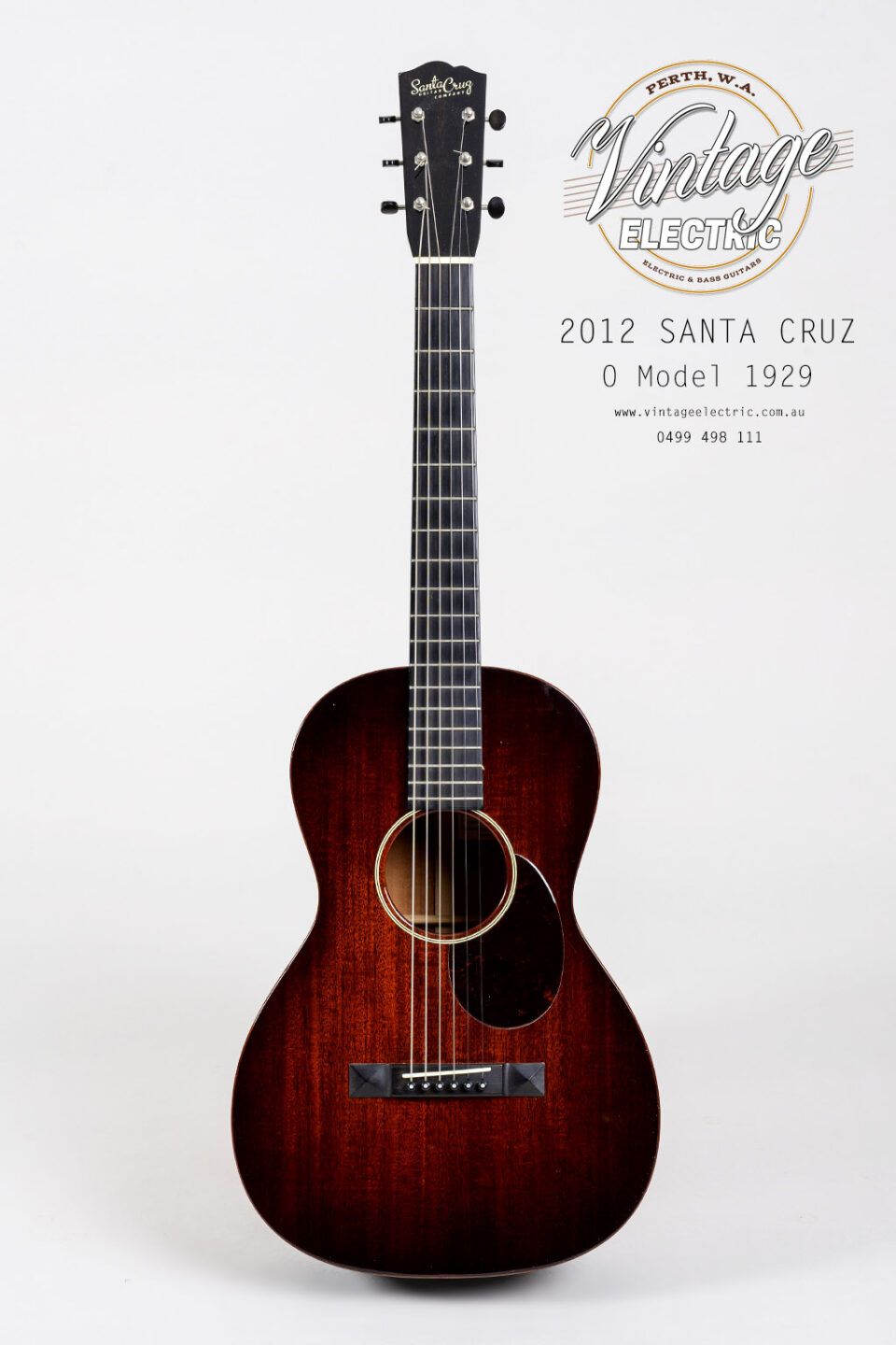 2012 Santa Cruz O1929 Guitar