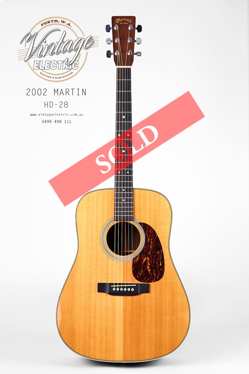 2002 Martin HD28 SOLD