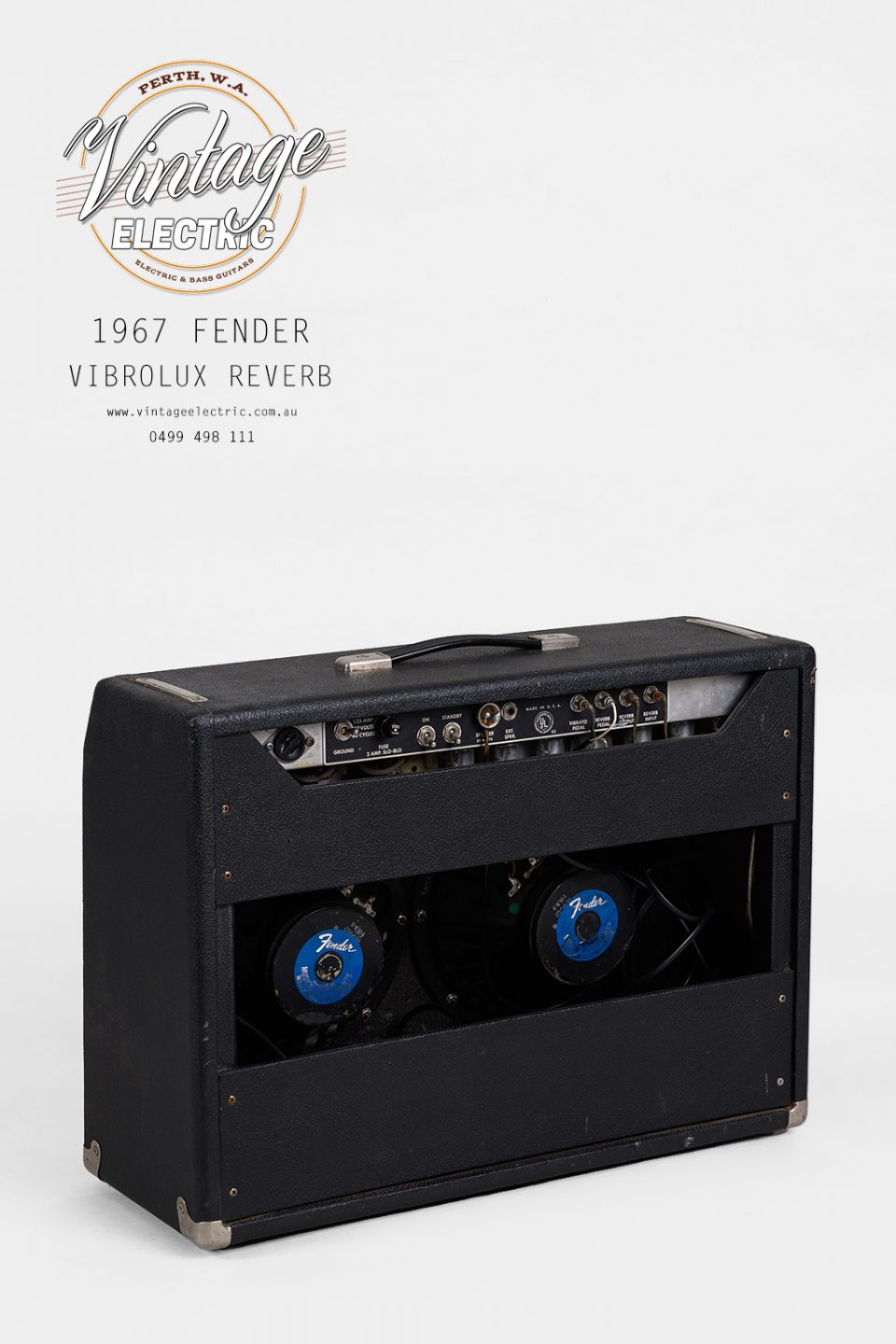 1967 Fender Vibrolux Reverb Speakers