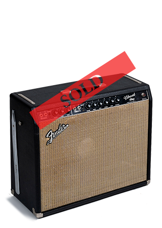 1963 Fender Vibroverb Black Sold