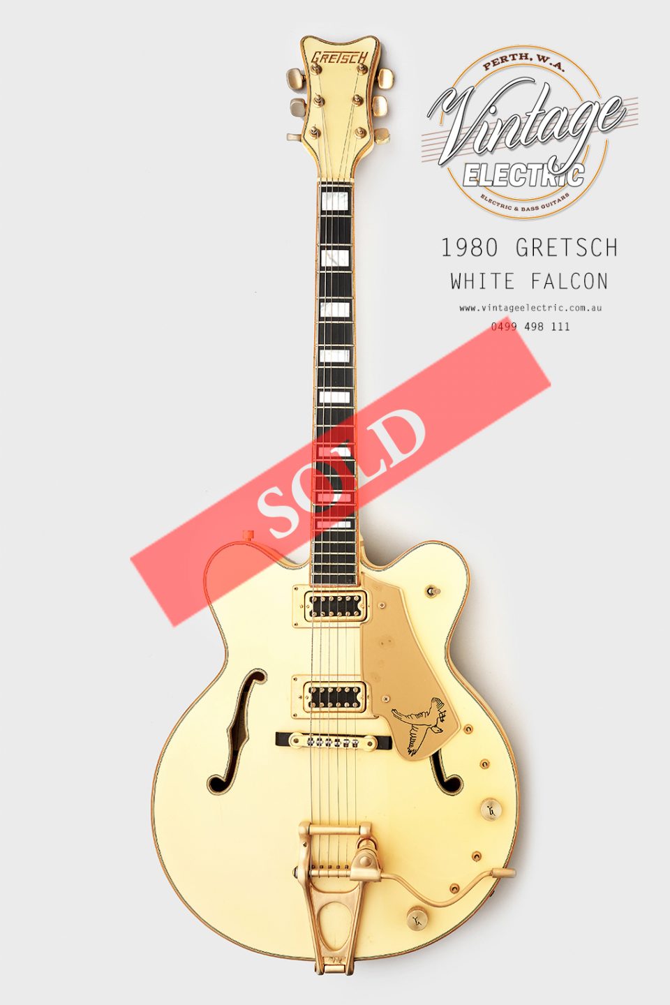 1980 Gretsch White Falcon SOLD