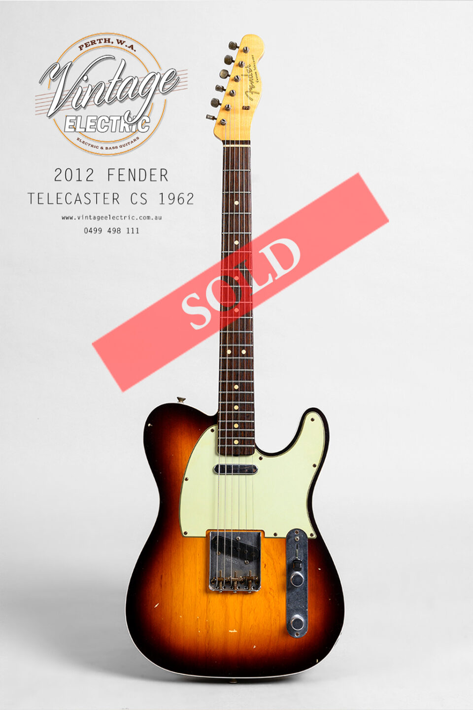 2012 Fender Telecaster Large SOLD