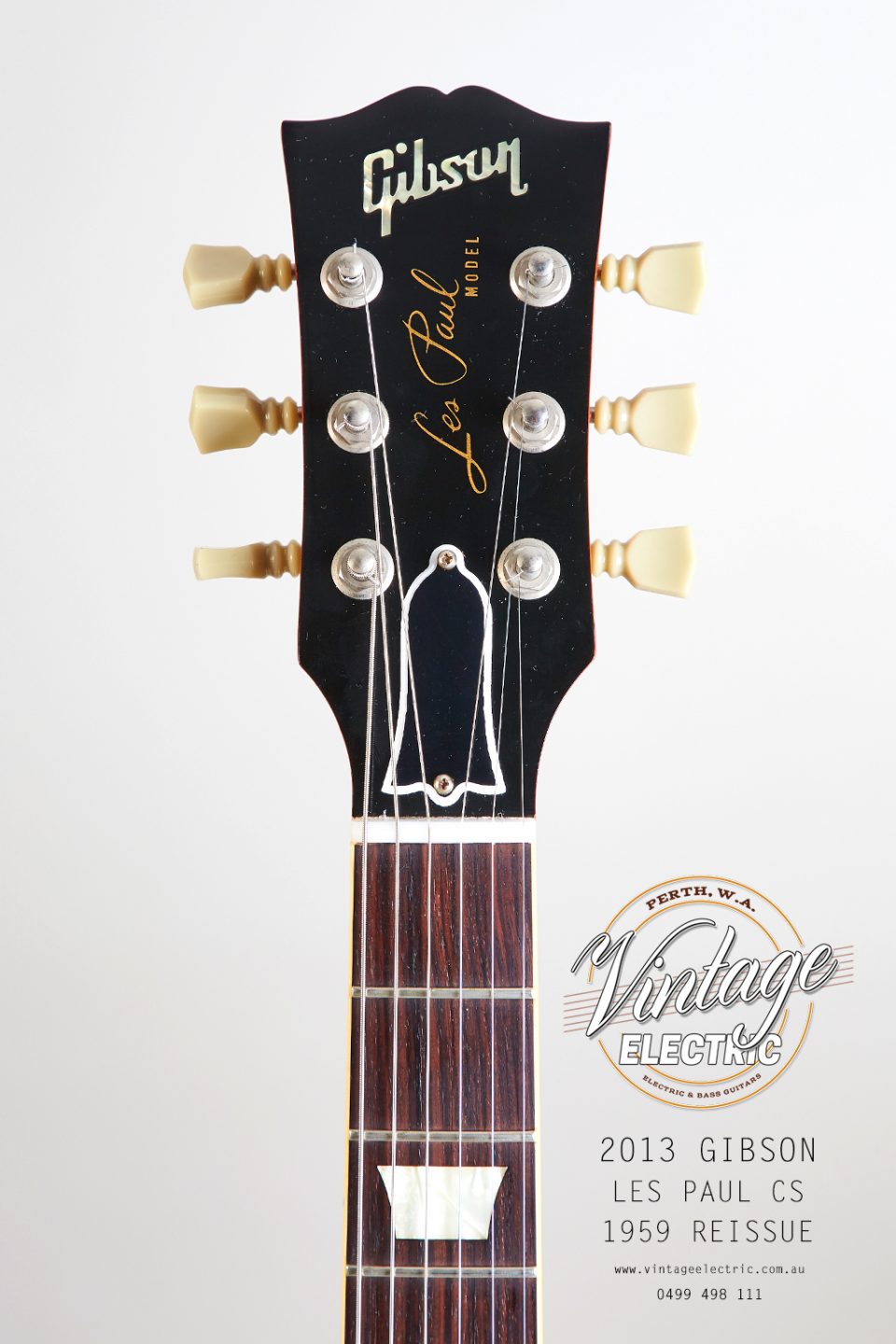 2013 Gibson Les Paul Custom Shop Duane Allman Headstock