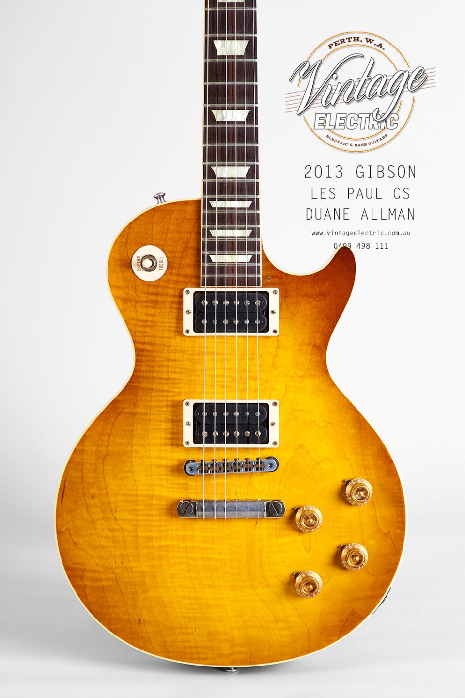 2013 Gibson Les Paul Duane Allman Body