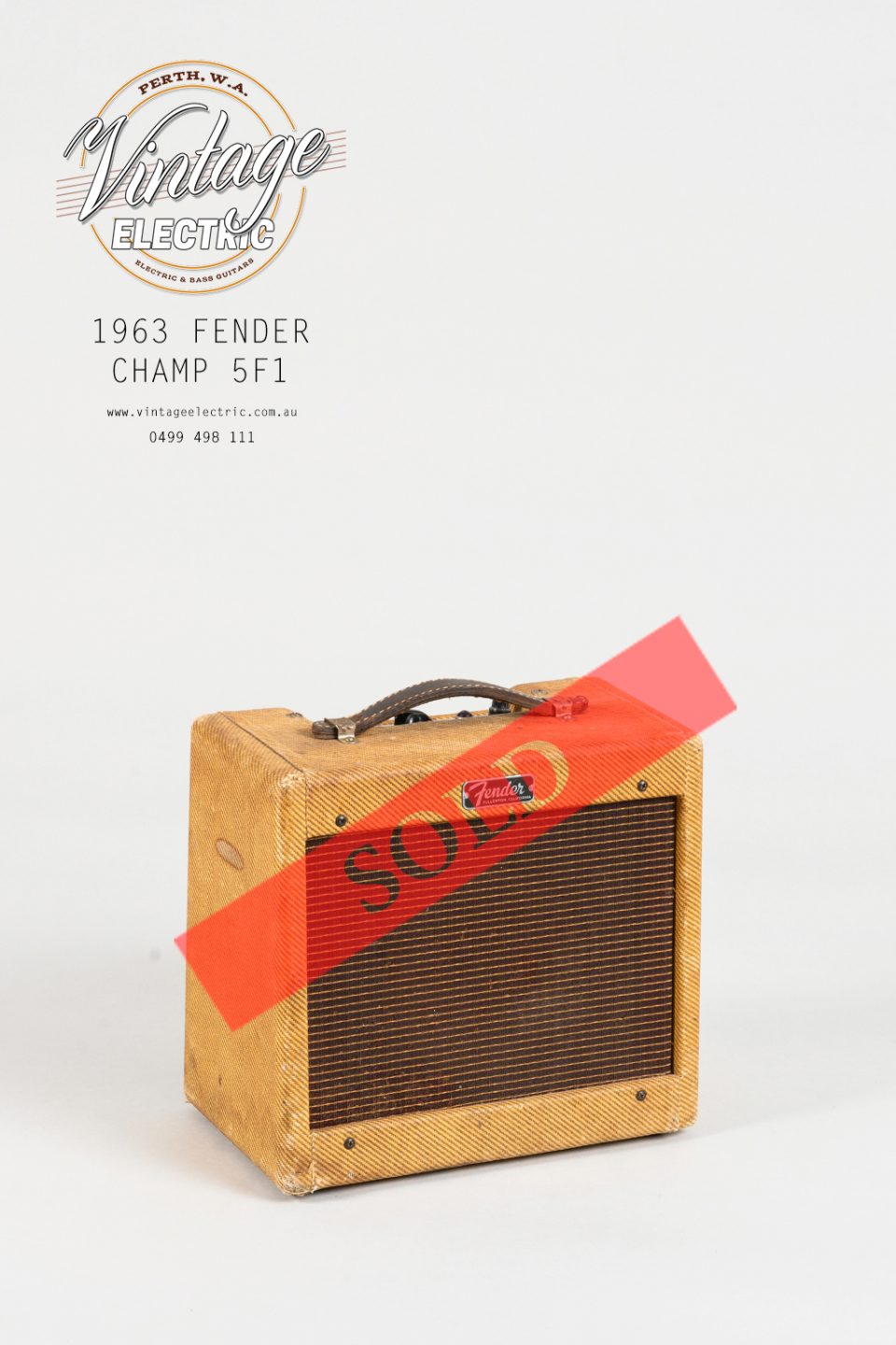 1963 Fender Champ 5F1 SOLD