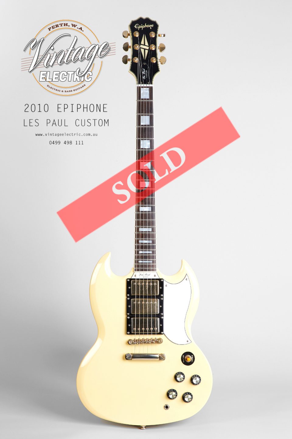 2010 Epiphone Les Paul Custom SOLD