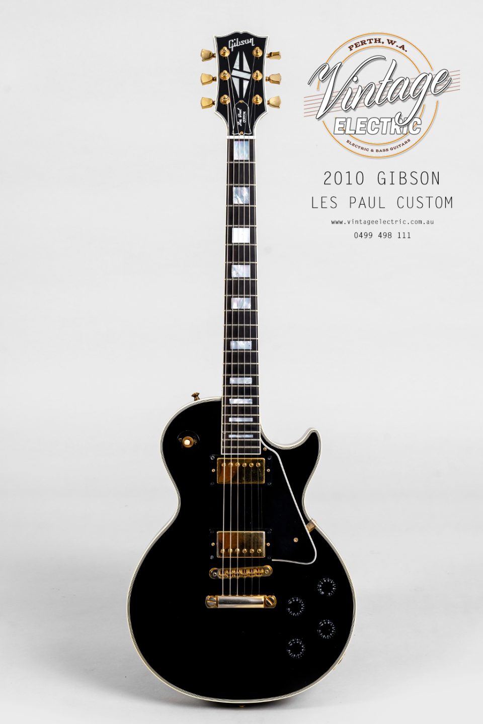 2010 Gibson Les Paul Custom Black