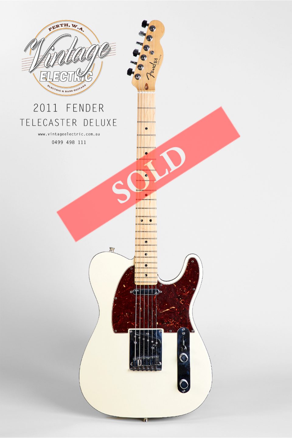 2011 Fender Telecaster Deluxe SOLD