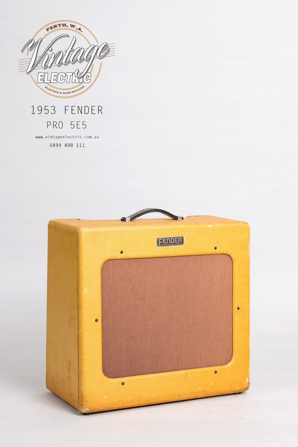 1953 Fender Pro 5E5 Tweed