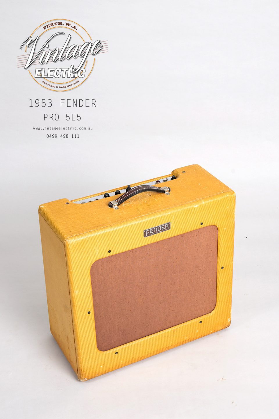 1953 Fender Pro 5E5 Top