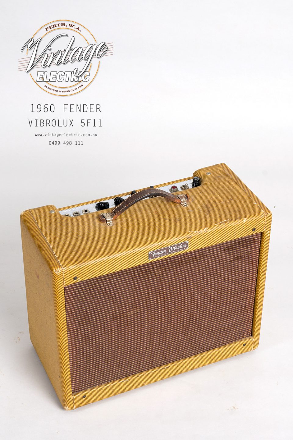 1960 Fender Vibrolux 5F11 Top