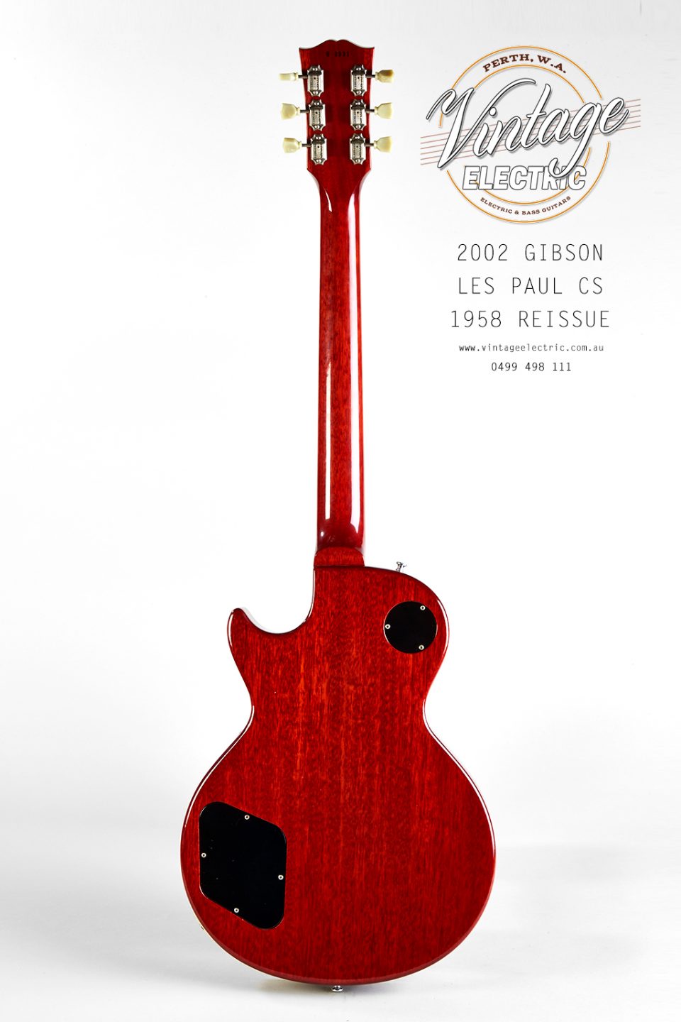 2002 Gibson Les Paul Custom Shop R8 Rear