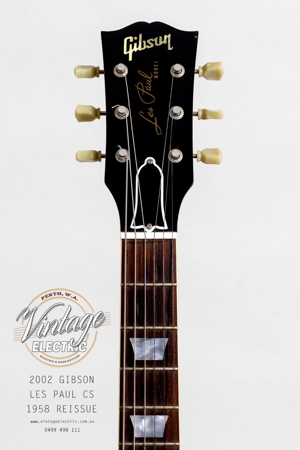 2002 Gibson Les Paul R8 Headstock
