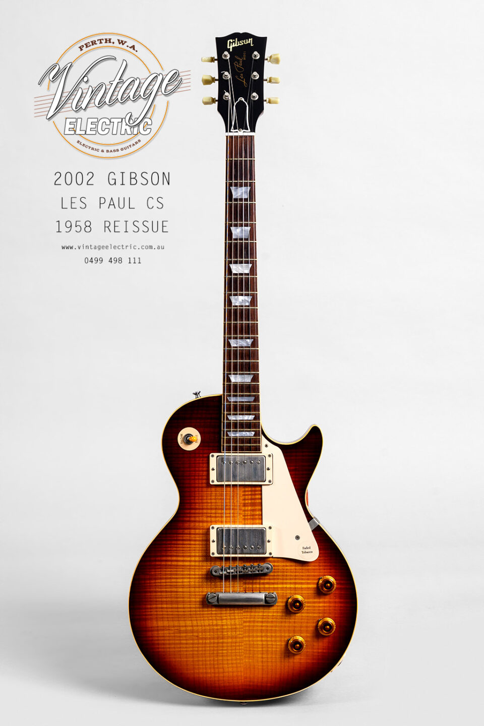 2002 Gibson Les Paul Standard CS 1958 Reissue