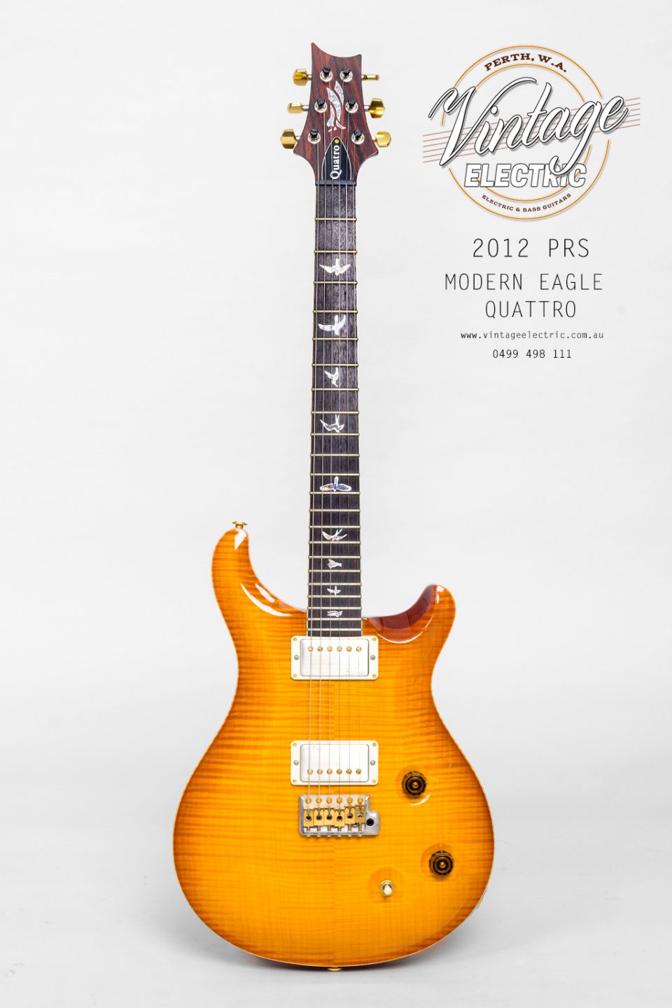 2012 PRS Modern Eagle Quattro Guitar