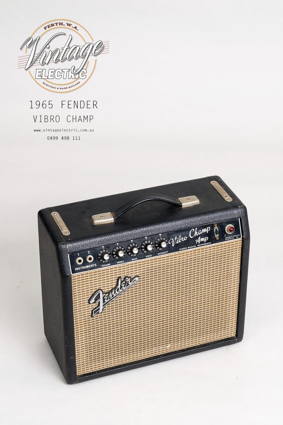 1965 Fender Vibro Champ Top