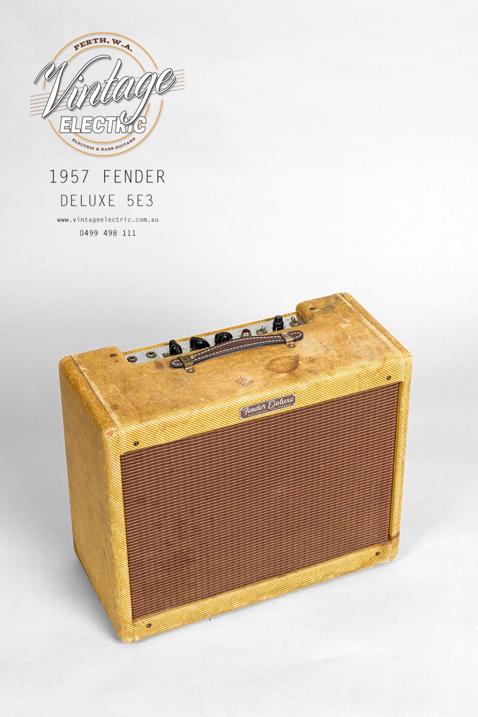 1957 Fender Deluxe 5E3 Top